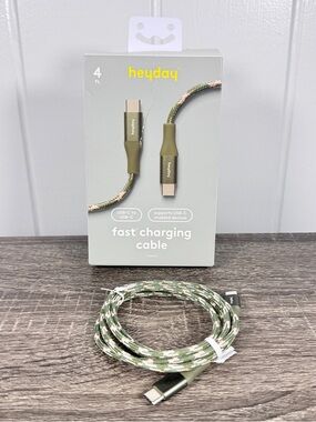 NEW Heyday Braided Fast Charging Cable